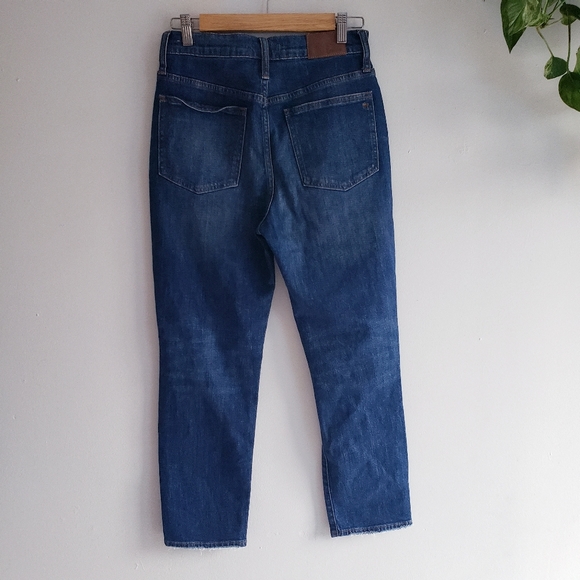 MADEWELL The Perfect Vintage Crop Jean in Bellbrook Wash AE160 26 - Picture 3 of 14